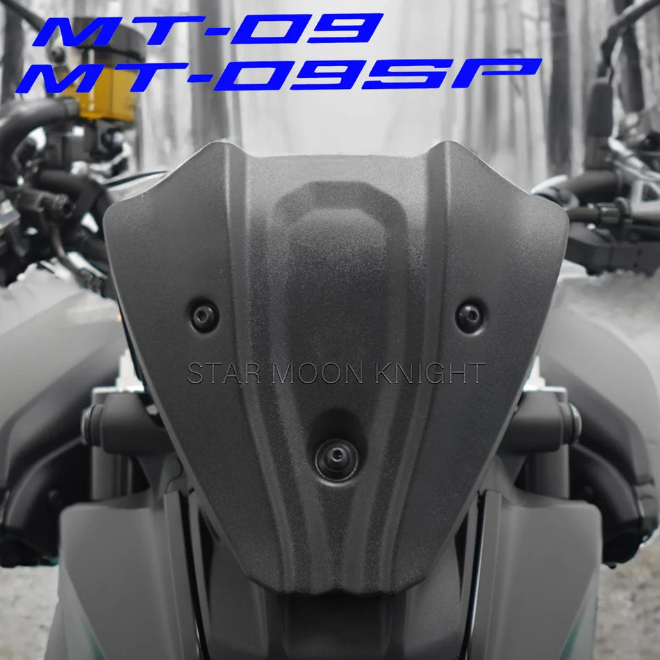 Yamaha MT-09 Flygskärm Vindruta för MT-09 SP 2024 med ABS-plast och kolstålbeslag