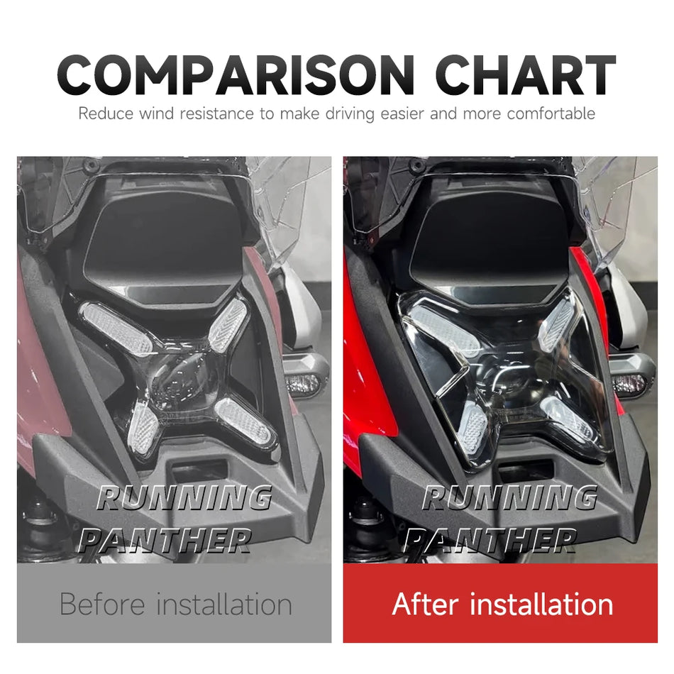Lukturu aizsargs ABS lēca BMW R 1300 GS Adventure