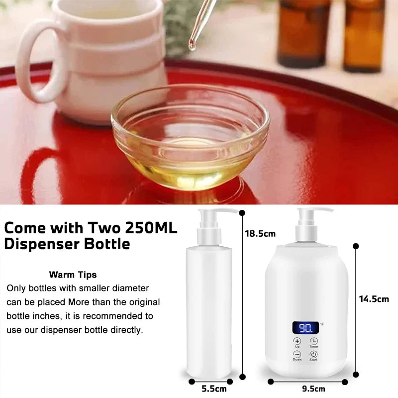 Massage Oil Heater With LED Screen &ndash; Digital Display