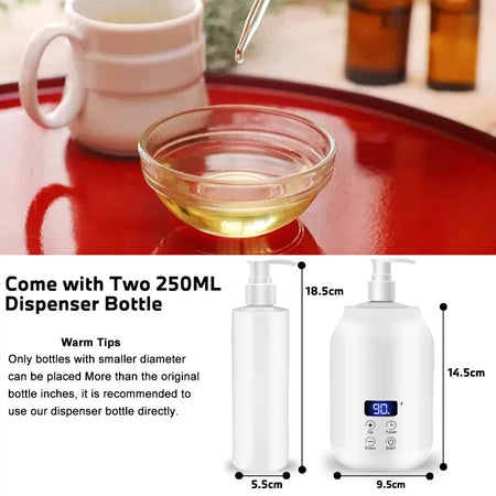 Massage Oil Heater With LED Screen &ndash; Digital Display