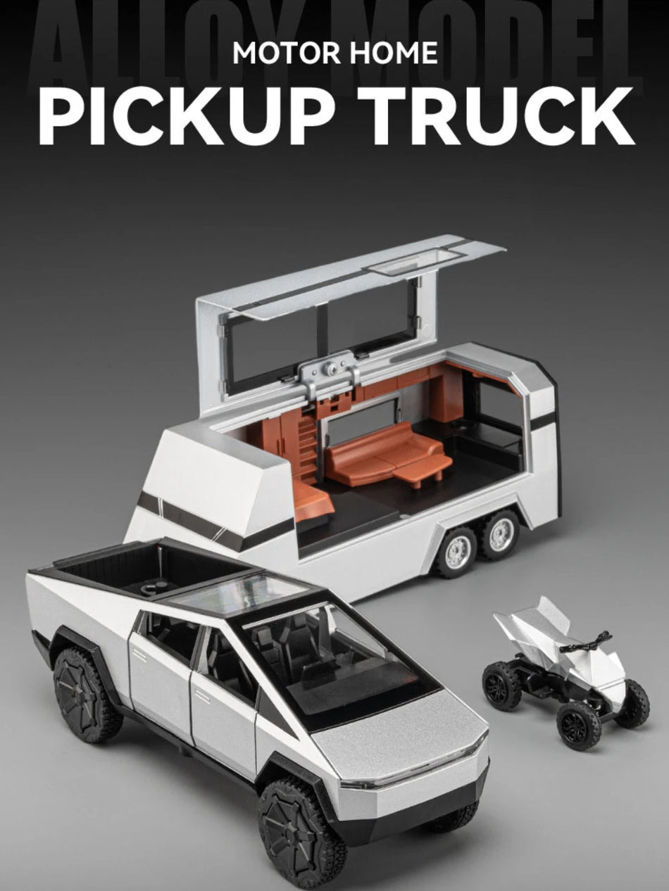 Mașină de jucărie Pickup Diecast 1:32 cu lumini și sunet