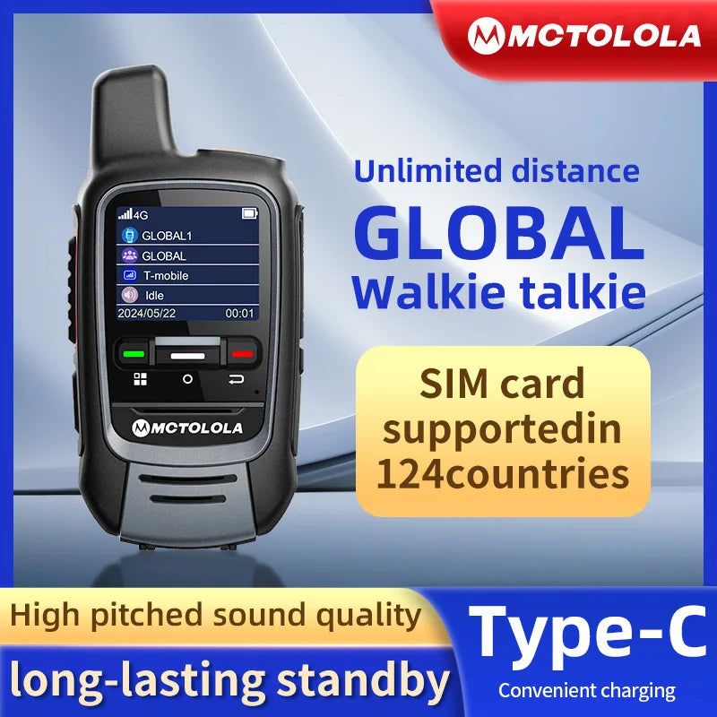 MOTOLOLA Global 4G POC Walkie Talkie &ndash; 5000 Kilometers Range