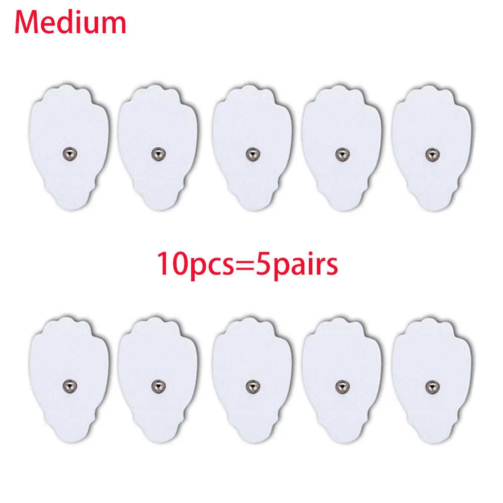 Physiotherapy Tens Electrode Pads &ndash; Conductive Gel Therapy 10pcs M pads