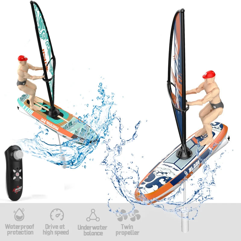 RC Boat Sailboat &ndash; Waterproof Pool Remote Control Toy