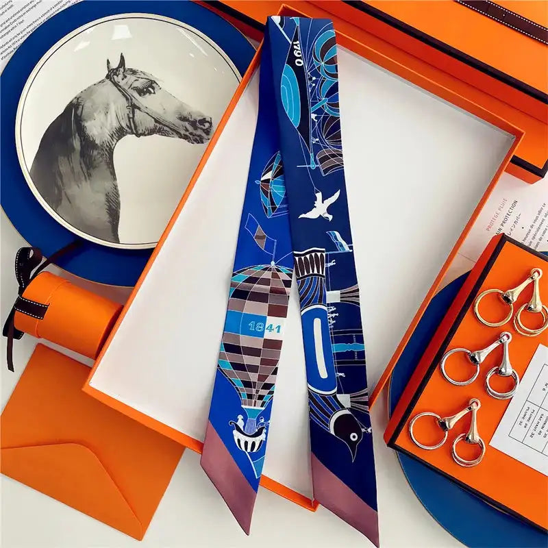 JTVOVOC Silk Scarf &ndash; Elegant Versatility for Any Outfit JZP024-05 / 5x85cm