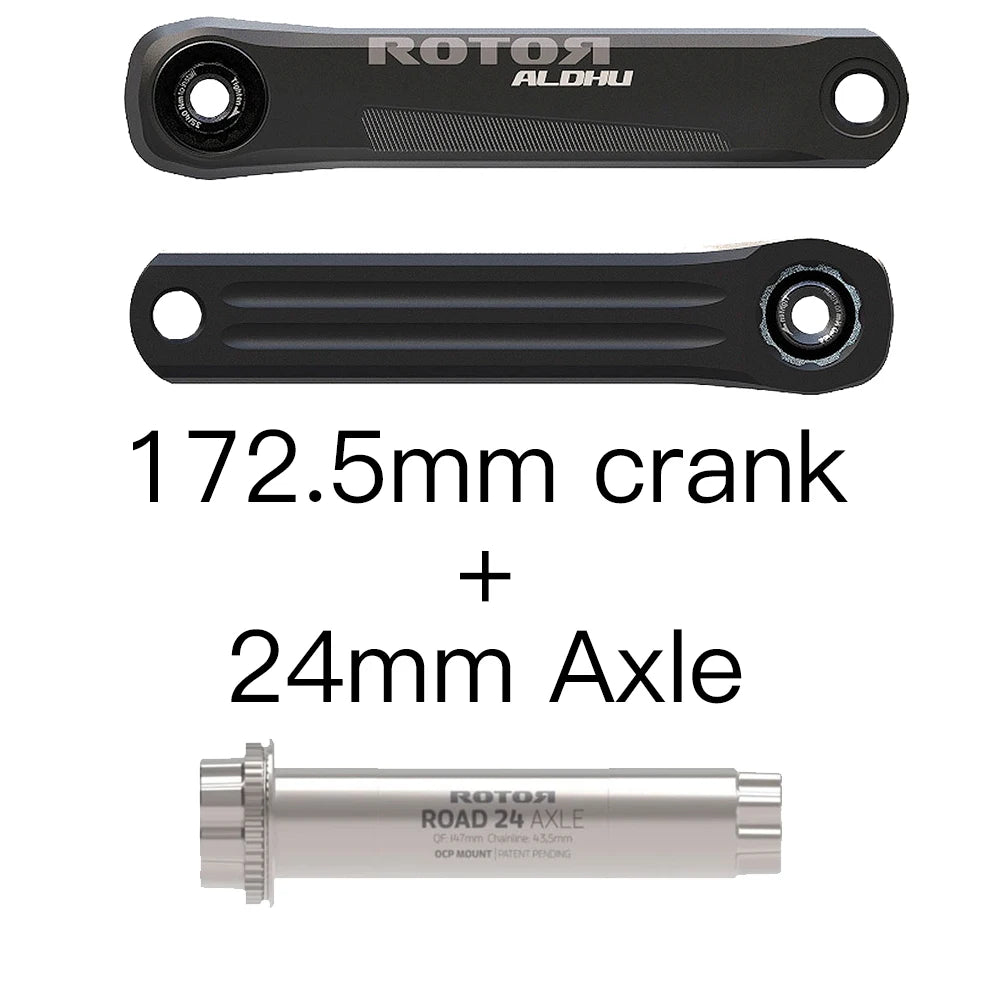 3D Crank BCD Straight Mounted Double Link Elliptical Rotor &ndash; Titanium Alloy Durability Canrk172.5 Axle24mm