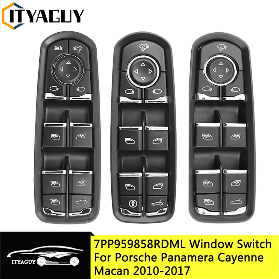 Porsche Cayenne Macan Panamera Front Left Power Window Switch Button Plastic