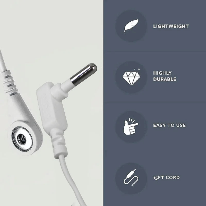 15 Ft Universal Grounding Cable &ndash; Meridian Massage Tools