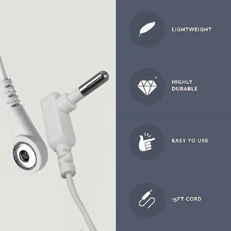 15 Ft Universal Grounding Cable &ndash; Meridian Massage Tools