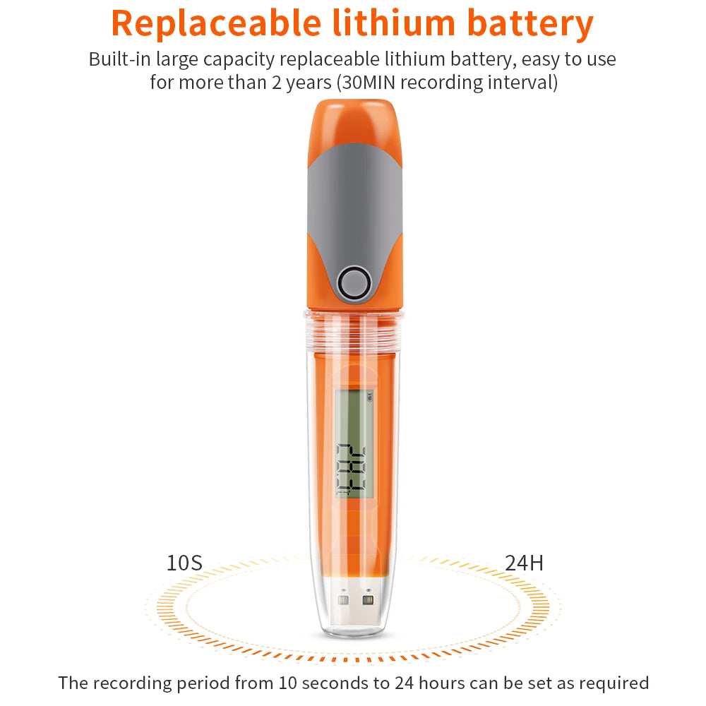 Elitech RC-51H Logger &ndash; Waterproof USB Temperature Recorder