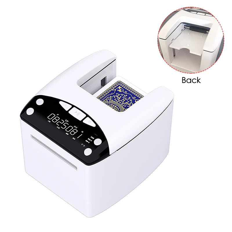 Rechargeable Electric Poker Card Dealer With Adjustable Speed