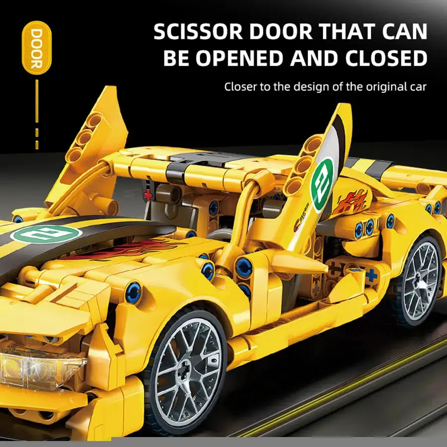 ToylinX 1 18 Scale 451 PCS Lego Compatible Automobile