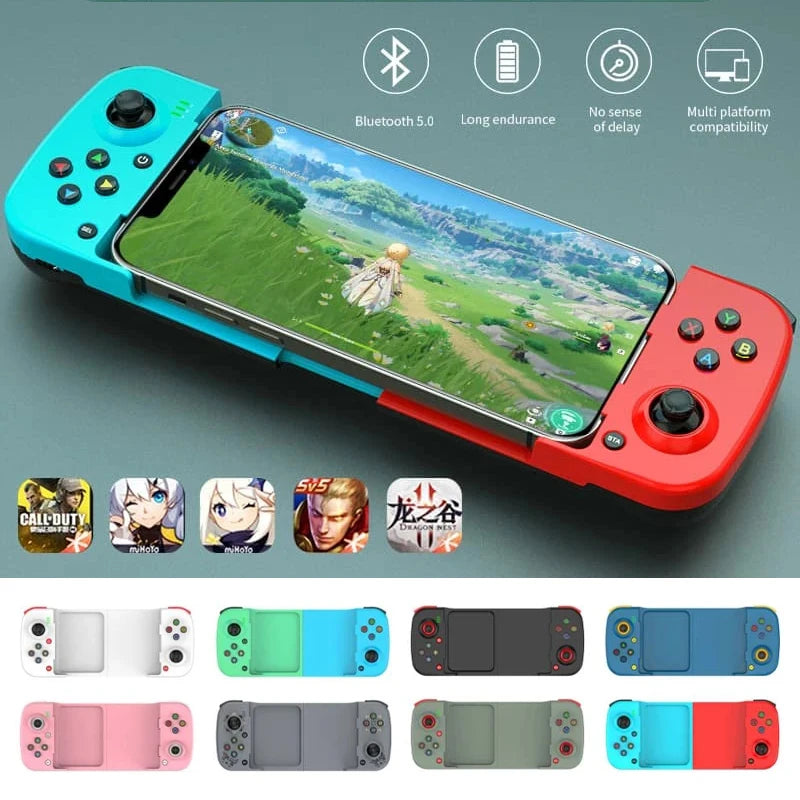 D3 Wireless Bluetooth Game Controller Gamepad For Mobile Phone Android/IOS Direct Connection MFI Mobile Game Stretching Handle