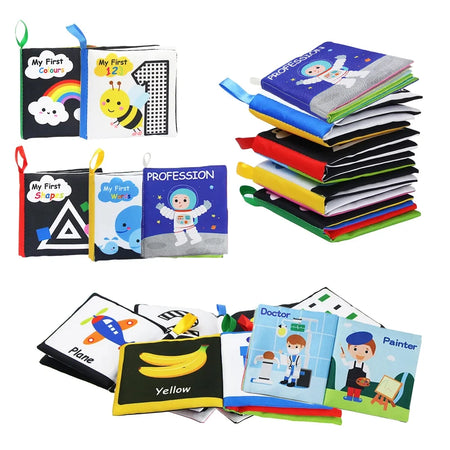 Coolplay Baby Soft Cloth Books &ndash; Safe And Educational Early Learning Toys
