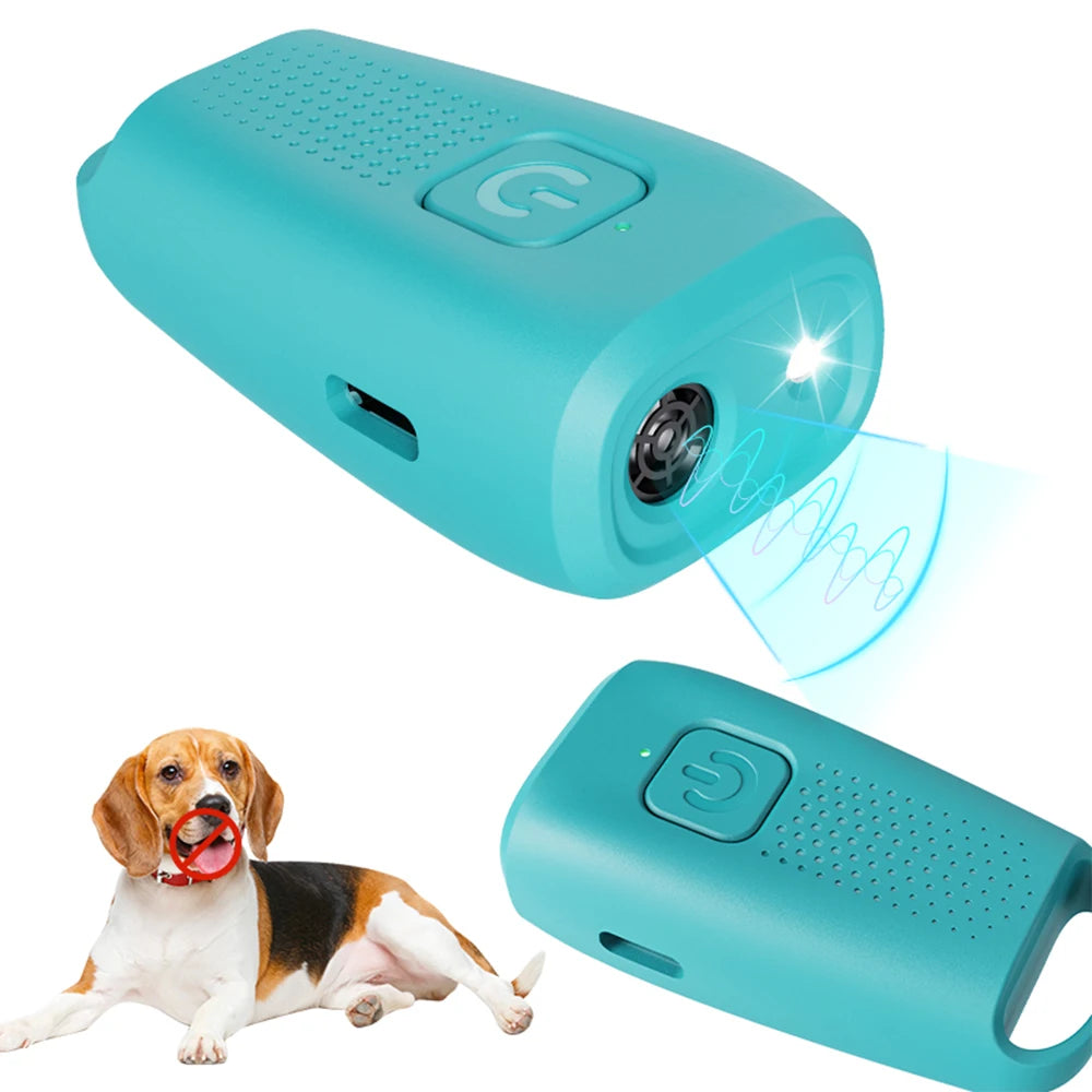 Type-C Mini Ultrasonic Dog Trainer &ndash; LED Flashlight