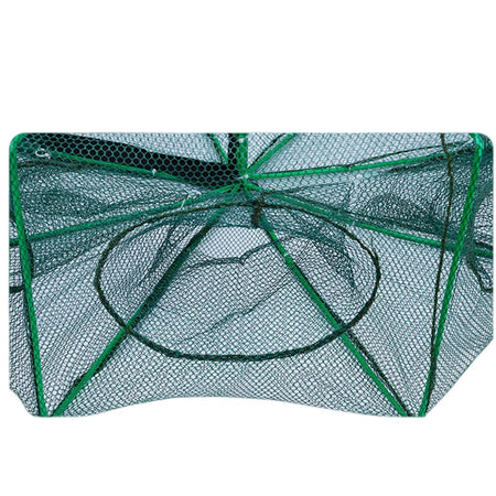 Portable Fishing Net Cage - 6/8/10 Holes for Crayfish, Crab, Shrimp &amp; More