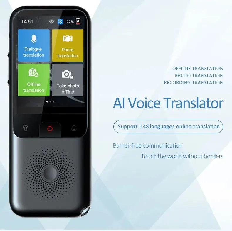HONGTOP T11 Translation Camera &ndash; Supports 138 Languages T11