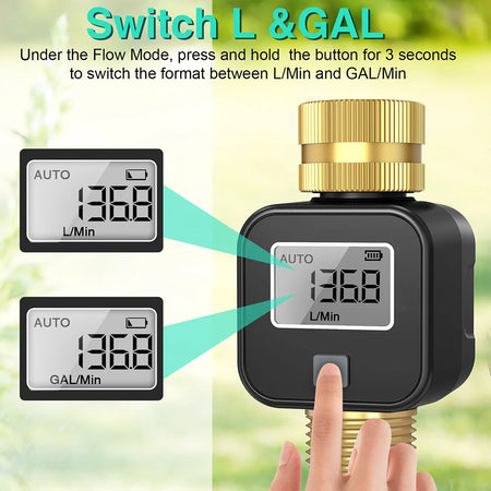 Digital Water Flow Meter IP5X 3/4 Inch &ndash; Efficient Flow
