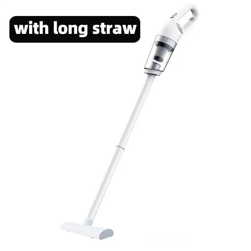 Balashon Cordless Mini Vacuum Cleaner For Car Pet Hair Upgraded white