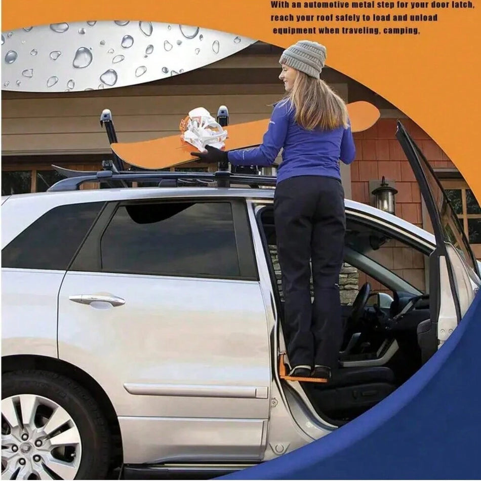 1PC Folding Door Step Roof Rack - Universal Latch System