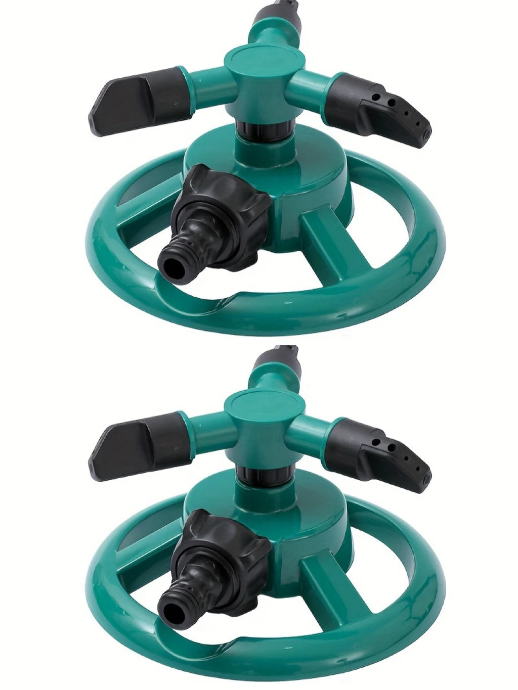 360&deg; Auto Rotating Spray Nozzle Green2