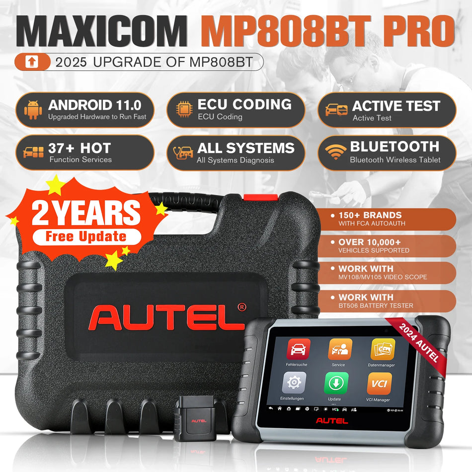 Autel MaxiPRO MP808BT Pro &ndash; Advanced ECU Coding Upgrade
