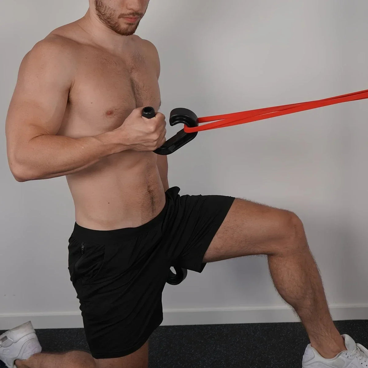 High-Strength Gym Grip Bar with Non-Slip Double Hook - Unisex Trainer