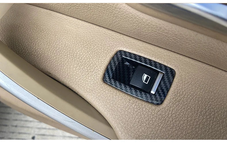 For LHD RHD Car Interior Door F20 F30 F31 F34 F35 F36 Window Lifting Switch Panel Cover For BMW 1 3 4 Series 318 320 328 330 335 by InterCyprus Trading Ltd