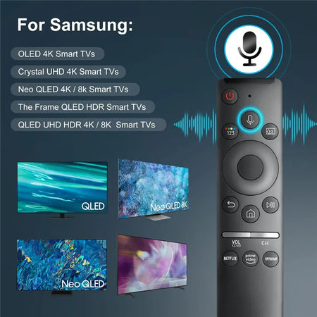 Universal Voice Remote Control for Samsung Smart TVs - BN59-01312F