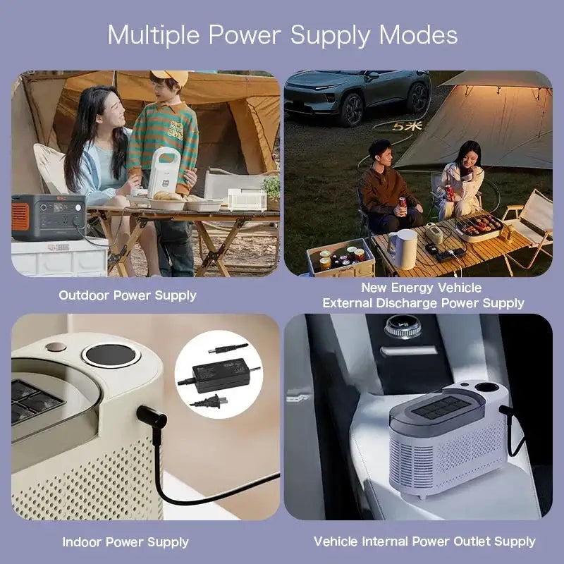 Portable Cube Ice Maker For Home Office Car 12V 110V 220V