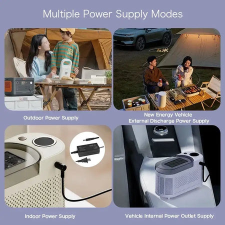 Portable Cube Ice Maker For Home Office Car 12V 110V 220V