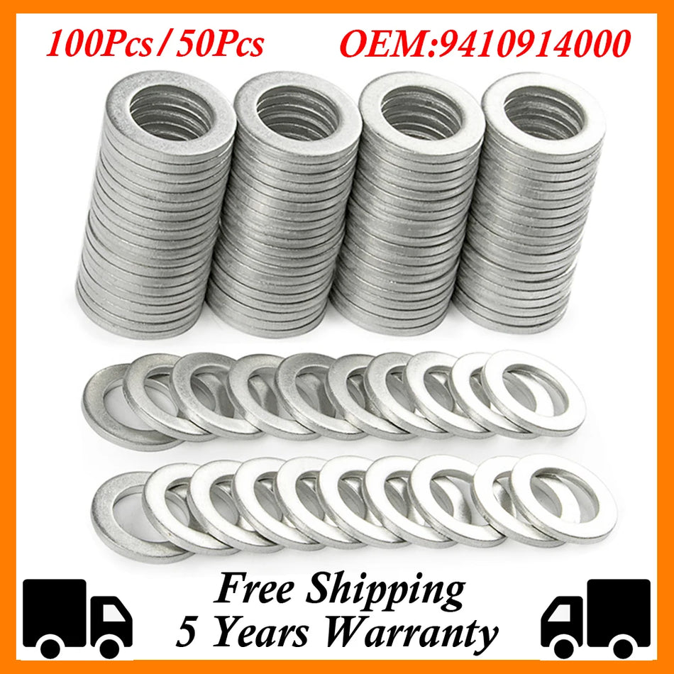 Podkładki zgniatane korka spustowego oleju, aluminiowe 14 mm, do Honda Accord Civic CRV CRZ HRV Acura