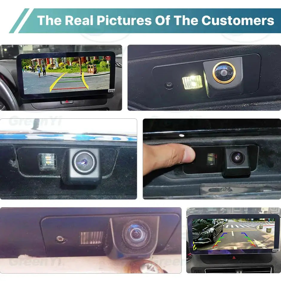 AHD 1080P Car License Plate Light Rear View Reverse Backup Camera For Audi A3 A4 A6 A8 Rs4 RS6 Q5 Q7 2001-2009 Android Unit by InterCyprus Trading Ltd