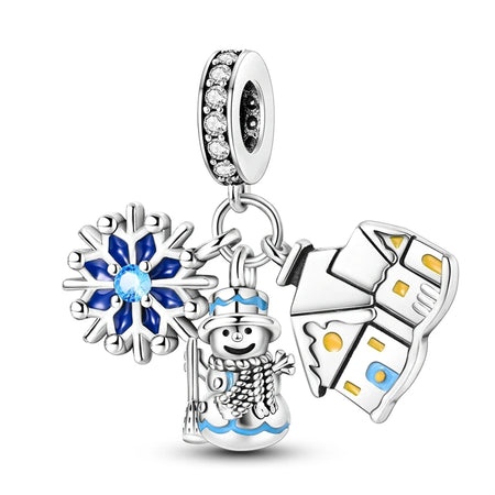 Elegant Christmas 925 Silver Charms for Pandora Bracelets KTC935 1