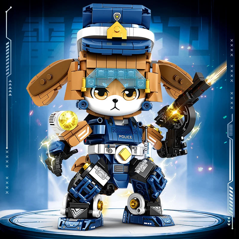 Panda Zodiac Building Blocks Gift Set &ndash; 12-in-1 Figures Dog / with box / CHINA