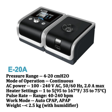 BMC E-20A Auto CPAP Machine &ndash; Ultra Quiet Operation