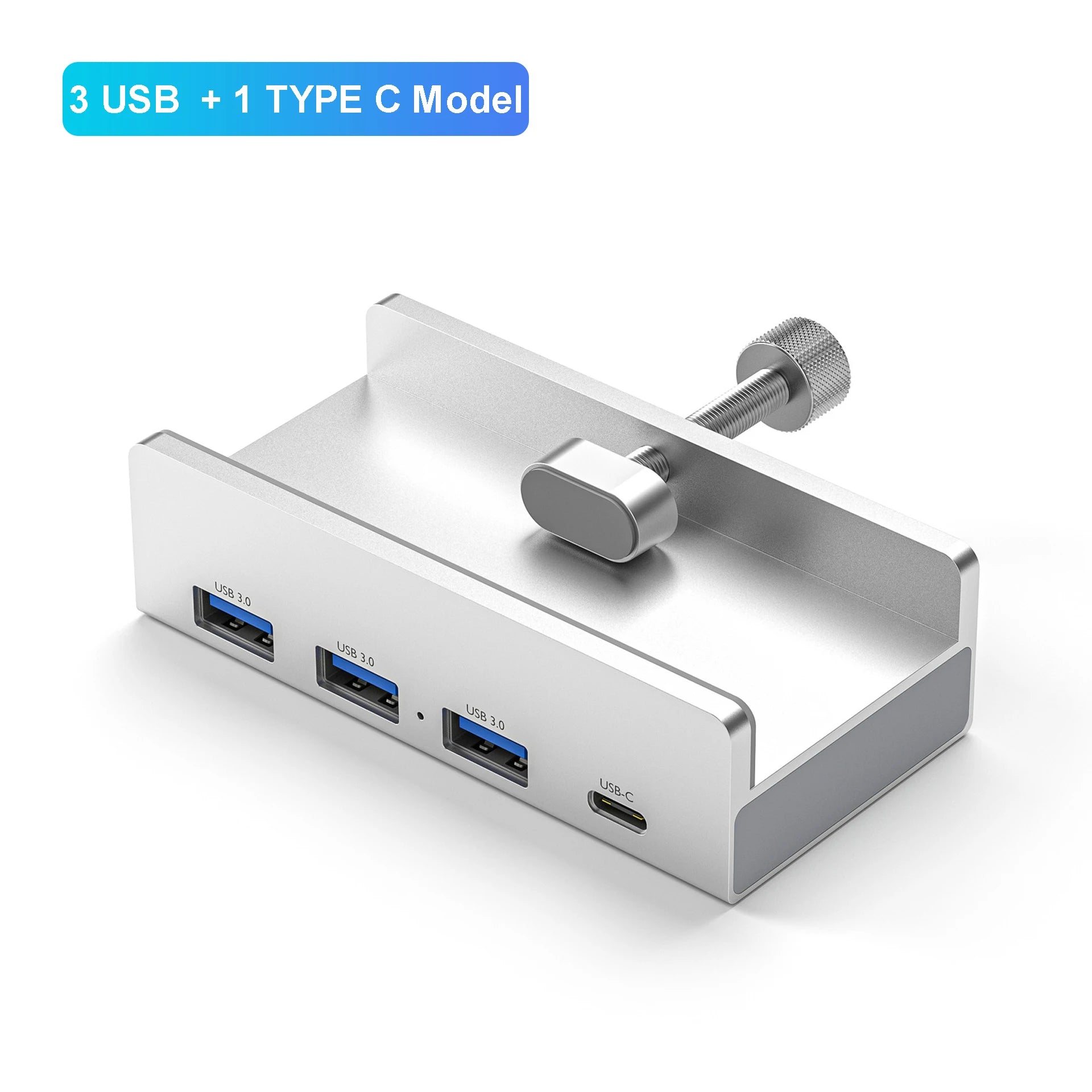 6Ports USB 3.0 Hub With Power Supply &ndash; High Speed USB 3.0 3 USB 1 TYPE C