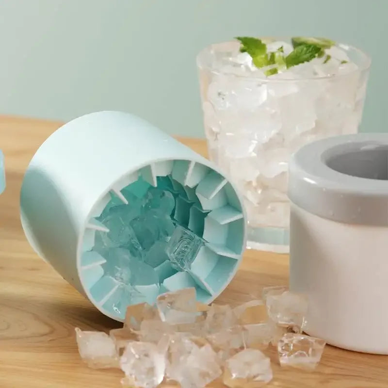 Ice Bucket Cup Mold &ndash; Creative Silicone Ice Maker