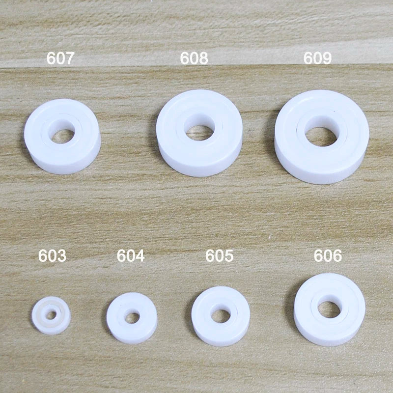 603-608 2RS Zirconia Sealed Ceramic Bearings &ndash; Ultra Light