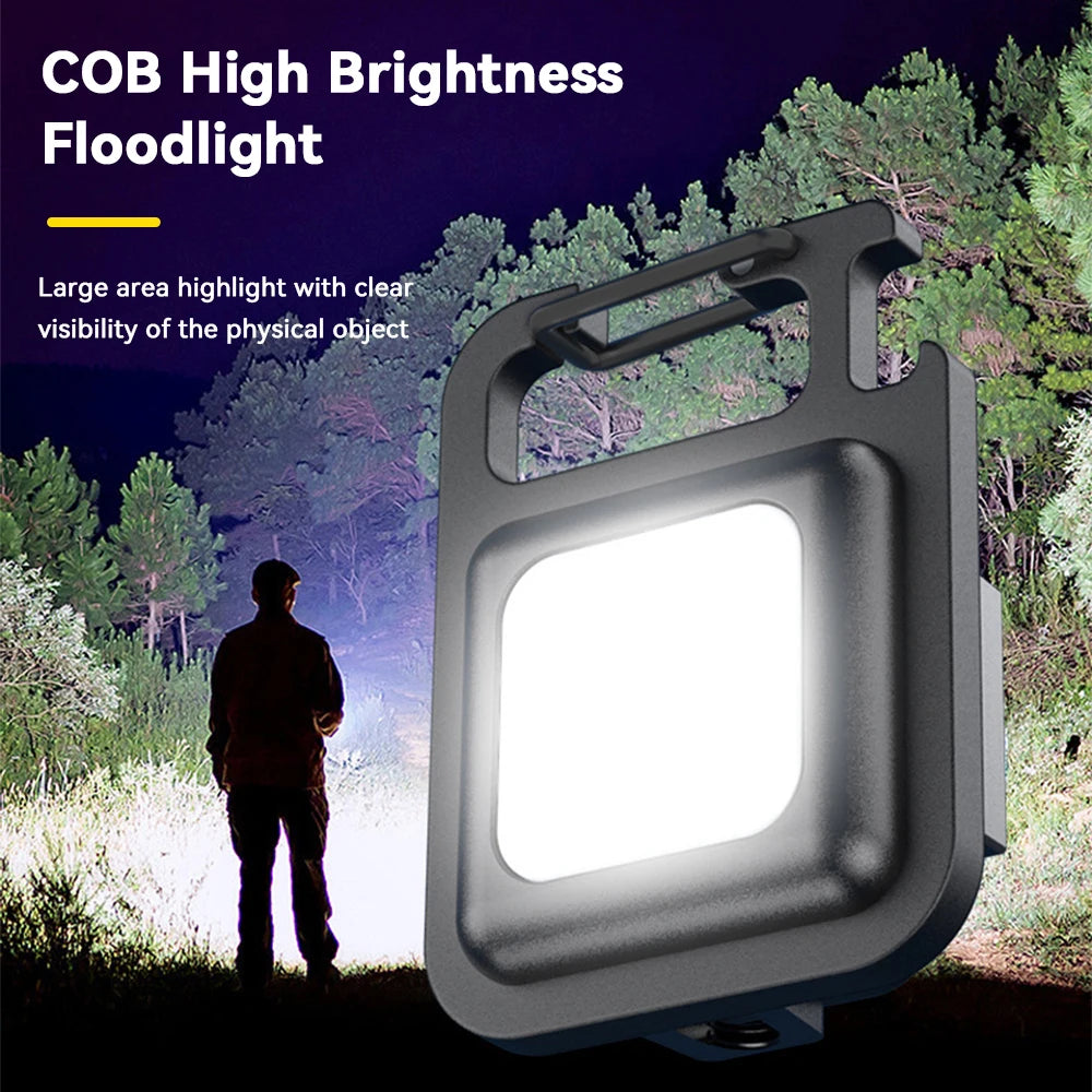 COB Keychain Work Light &ndash; Compact and Convenient Emergency Illumination