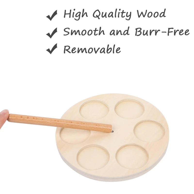 Wooden Building Blocks &ndash; Montessori Rainbow Blocks