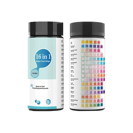 16 In 1 Water Test Strips &ndash; Fast Accurate Water Testing