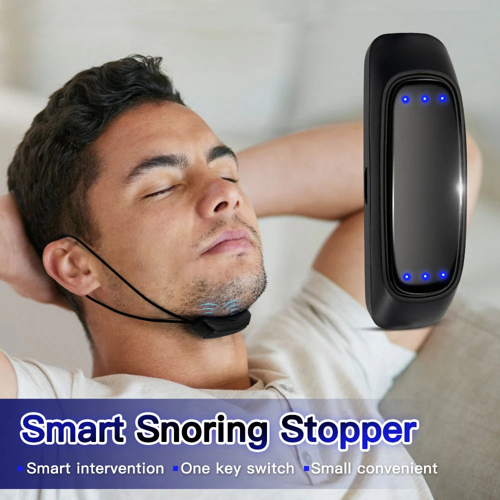 EMS Pulse Stop Snore &ndash; USB Smart Comfortable Sleep Aid