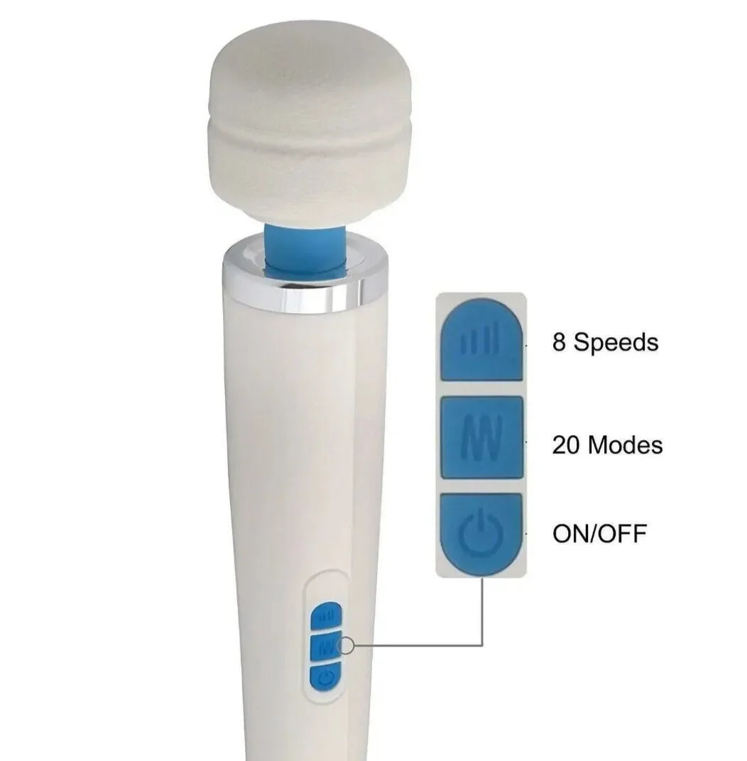 Portable Magic Wand Massager AV &ndash; USB Rechargeable Relief