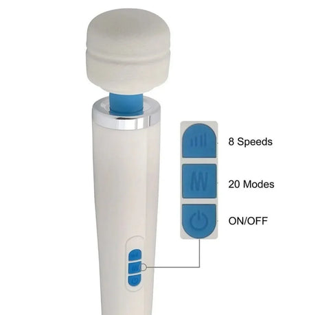 Portable Magic Wand Massager AV &ndash; USB Rechargeable Relief