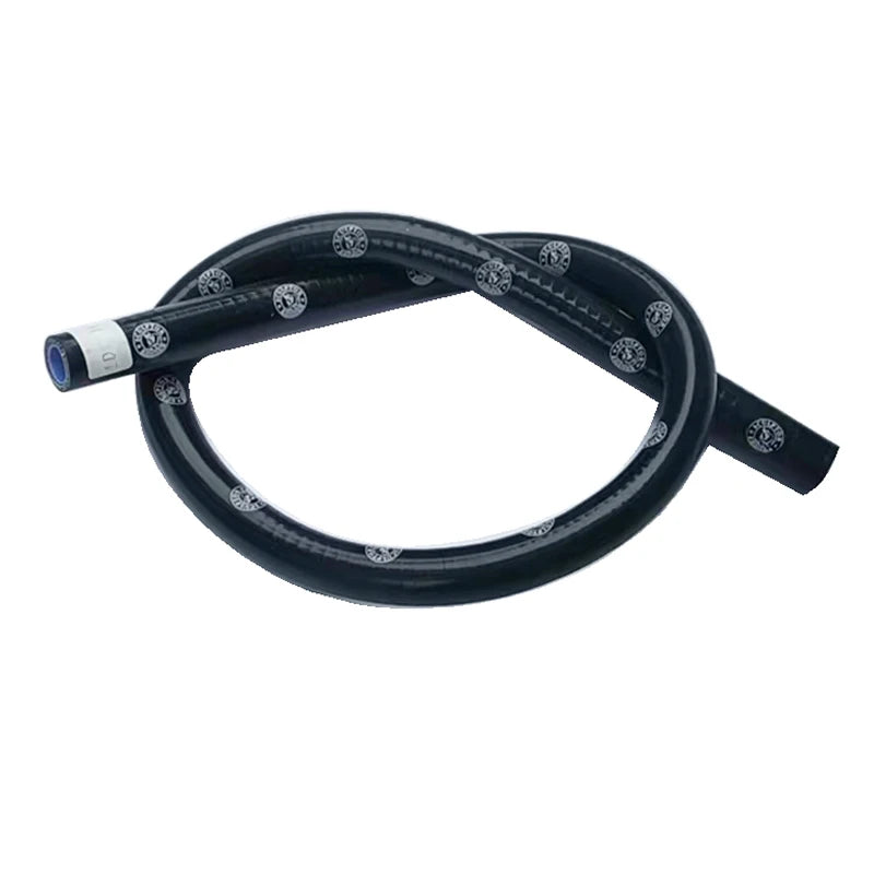 Tubo di raffreddamento in silicone dritto, lunghezza 1m, ID del tubo dell'intercooler 6.5-25mm, nero