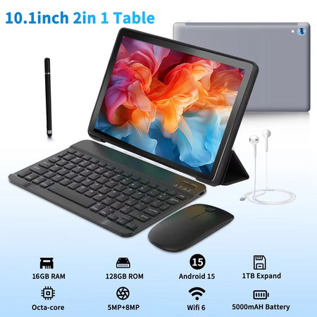 URAO C108 10 Inch Tablet &ndash; Android 14 Ultra Slim WiFi 6