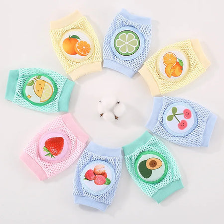 1 Pair Baby Knee Pads Leg Warmers Bear &ndash; All Season Comfort