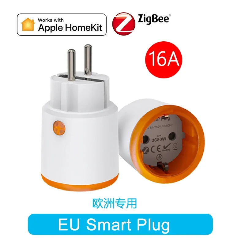 Tuya Smart Cable Homekit and ZigBee Gateway &ndash; HomeKit Ready EU Smart Plug