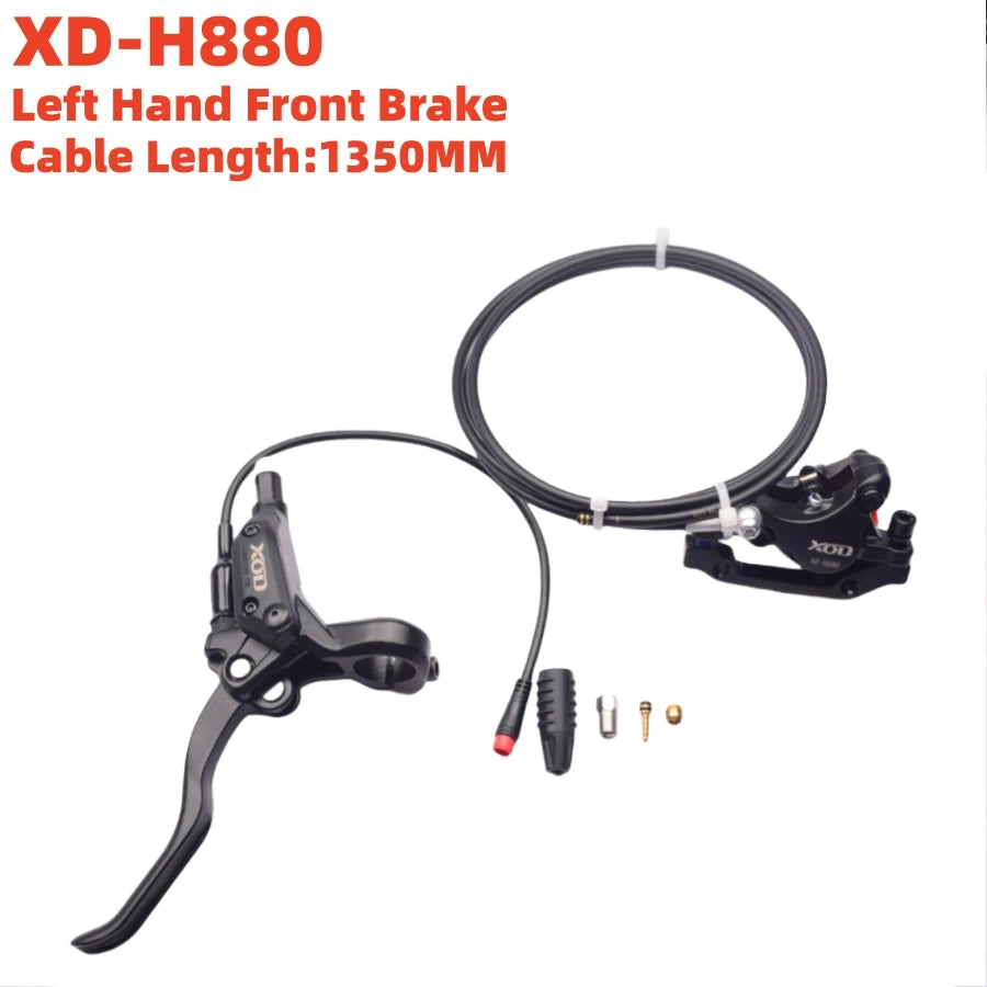 XOD Waterproof Electric Bicycle Scooter Brakes XD-H800 / XD-H880 H880 L hand Front